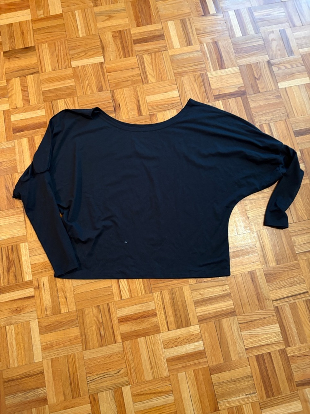 Zyia Black Dolman Sleeve Women’s Top
